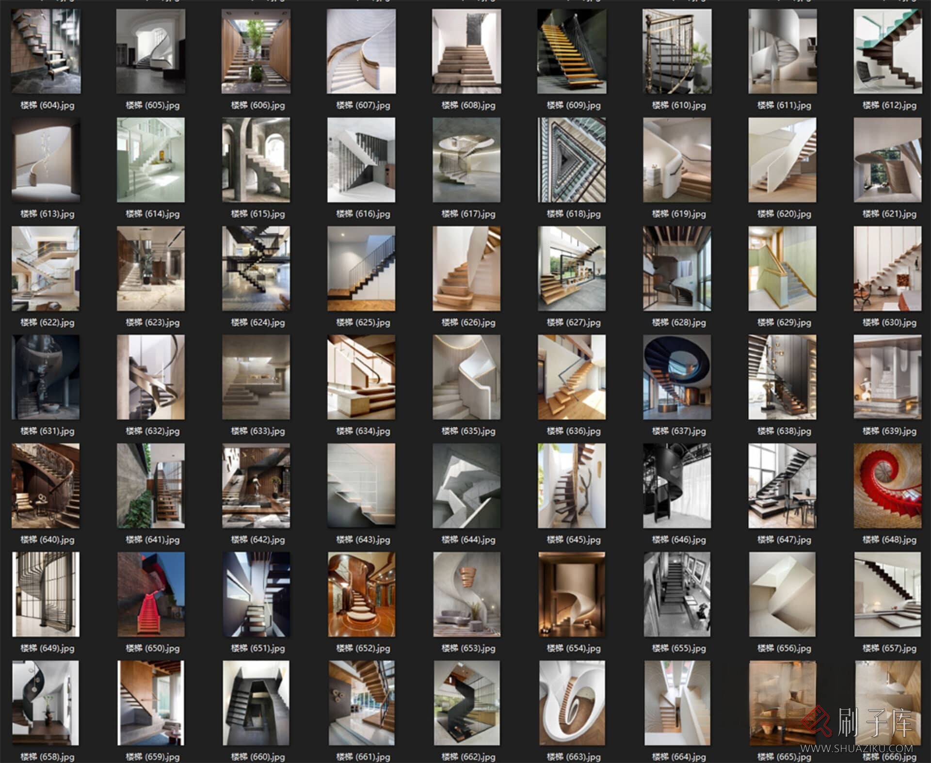 图片[8]-楼梯造型意向高清图集（1G，1168张）-刷子库