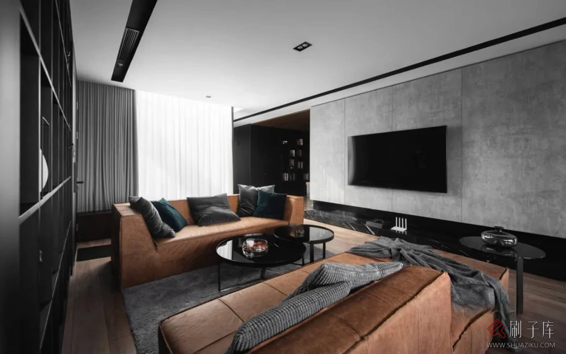 图片[2]-83套住宅空间无主灯设计案例高清图集-刷子库