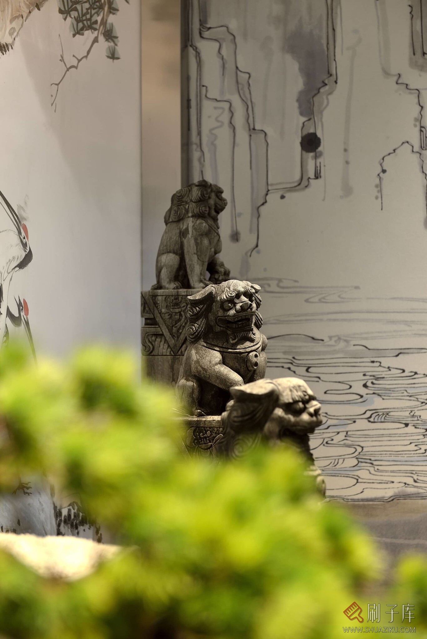 图片[5]-44套中式禅意办公空间-刷子库