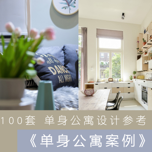 100套单身公寓参考案例-刷子库