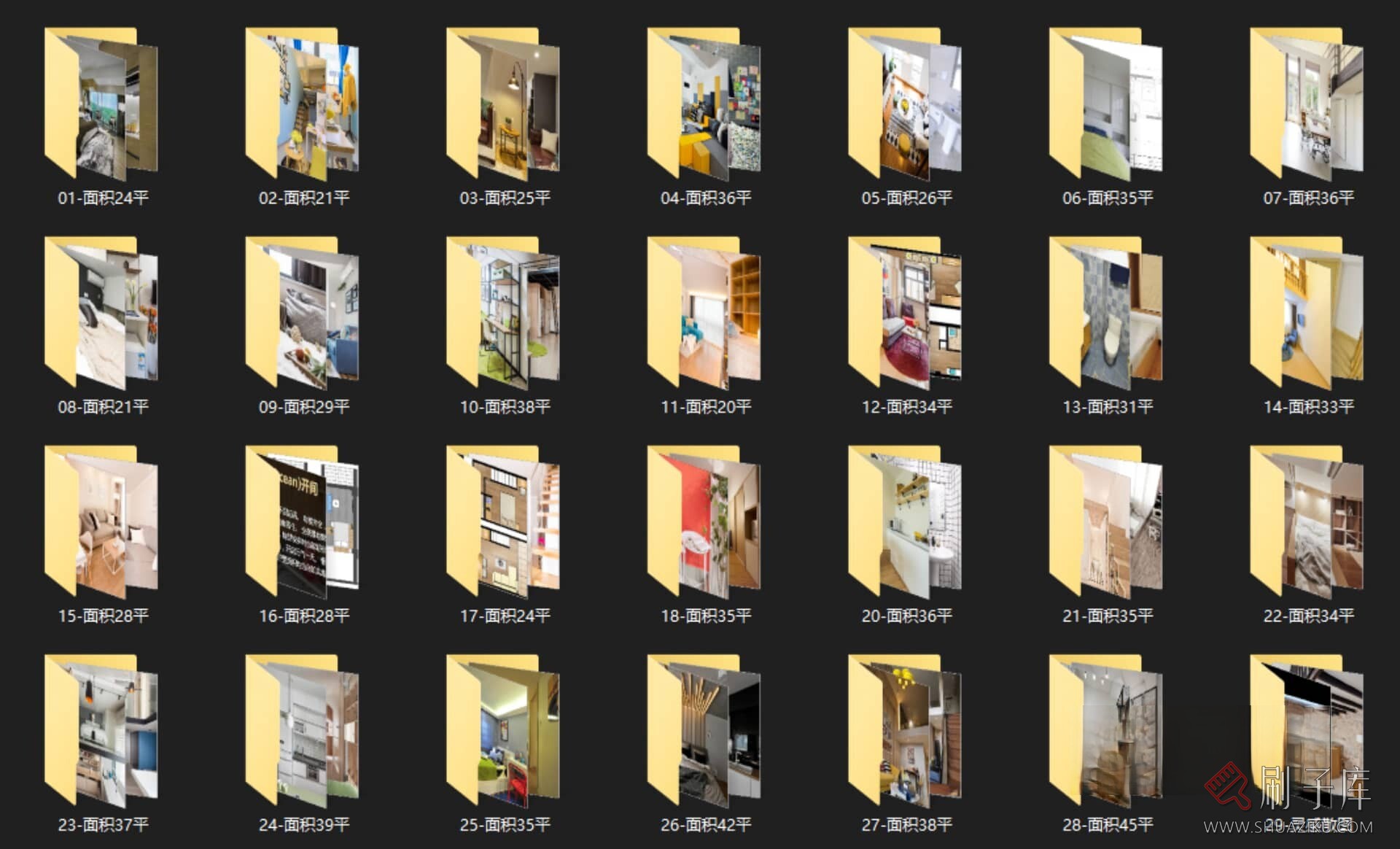 图片[2]-100套单身公寓参考案例-刷子库