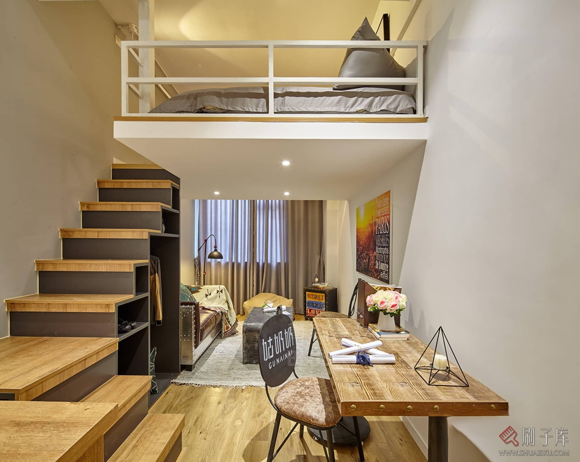 图片[4]-100套单身公寓参考案例-刷子库