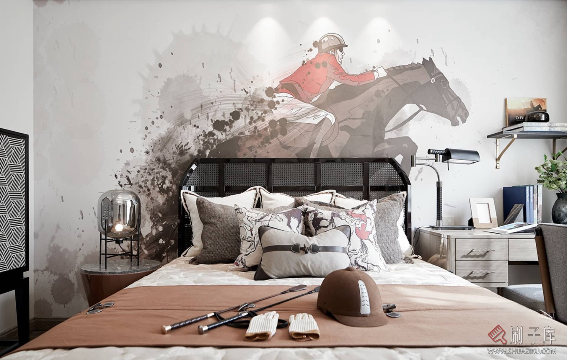 图片[6]-57套新中式风格样板间别墅案例参考图-刷子库