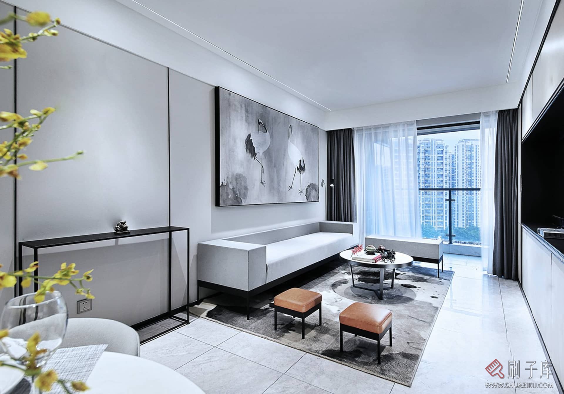 图片[9]-57套新中式风格样板间别墅案例参考图-刷子库