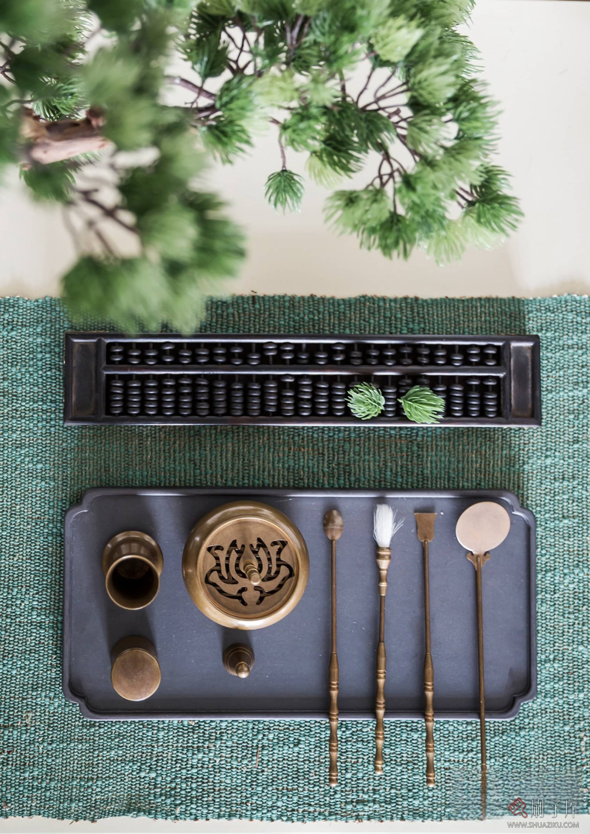 图片[22]-57套新中式风格样板间别墅案例参考图-刷子库