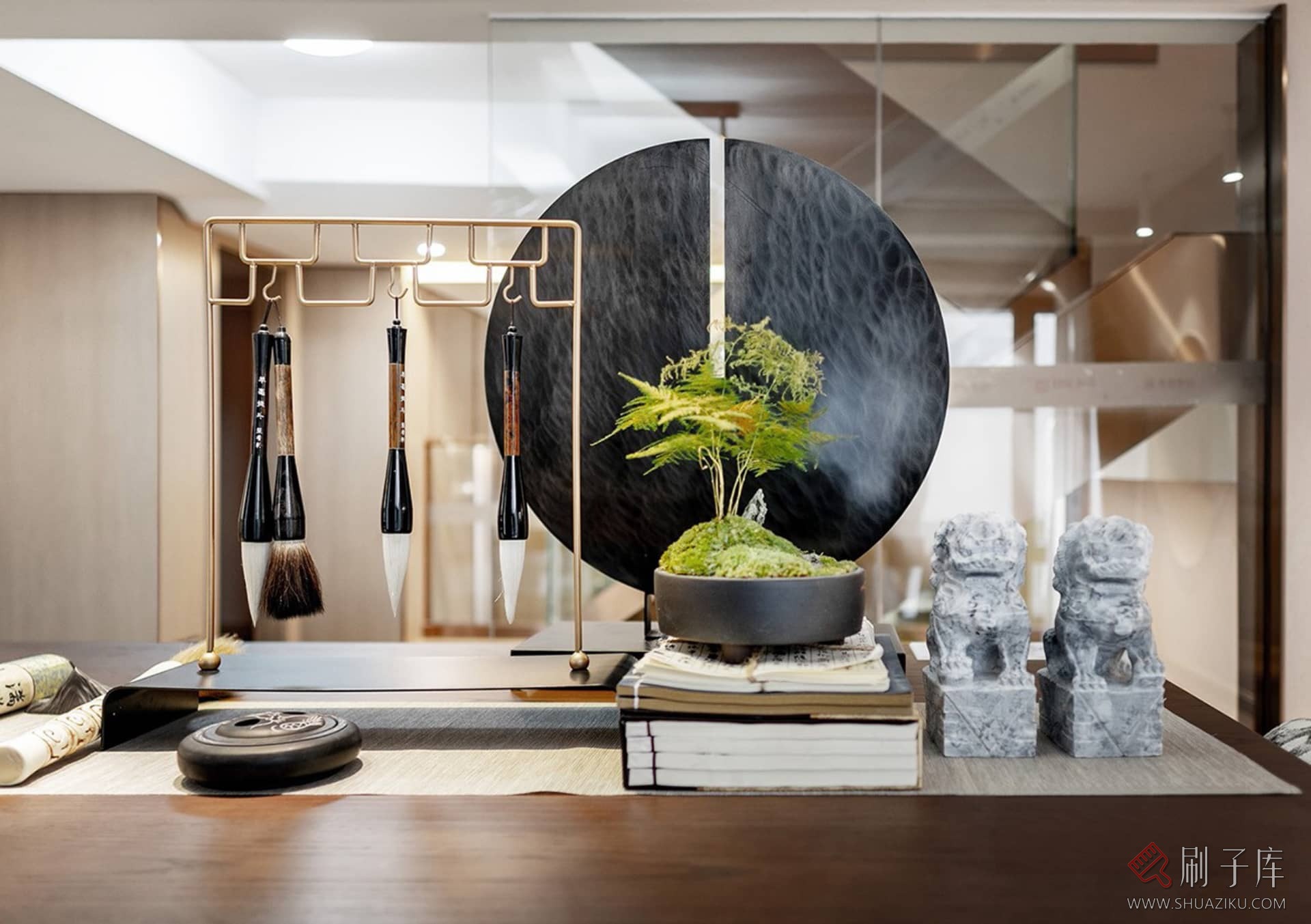 图片[28]-57套新中式风格样板间别墅案例参考图-刷子库