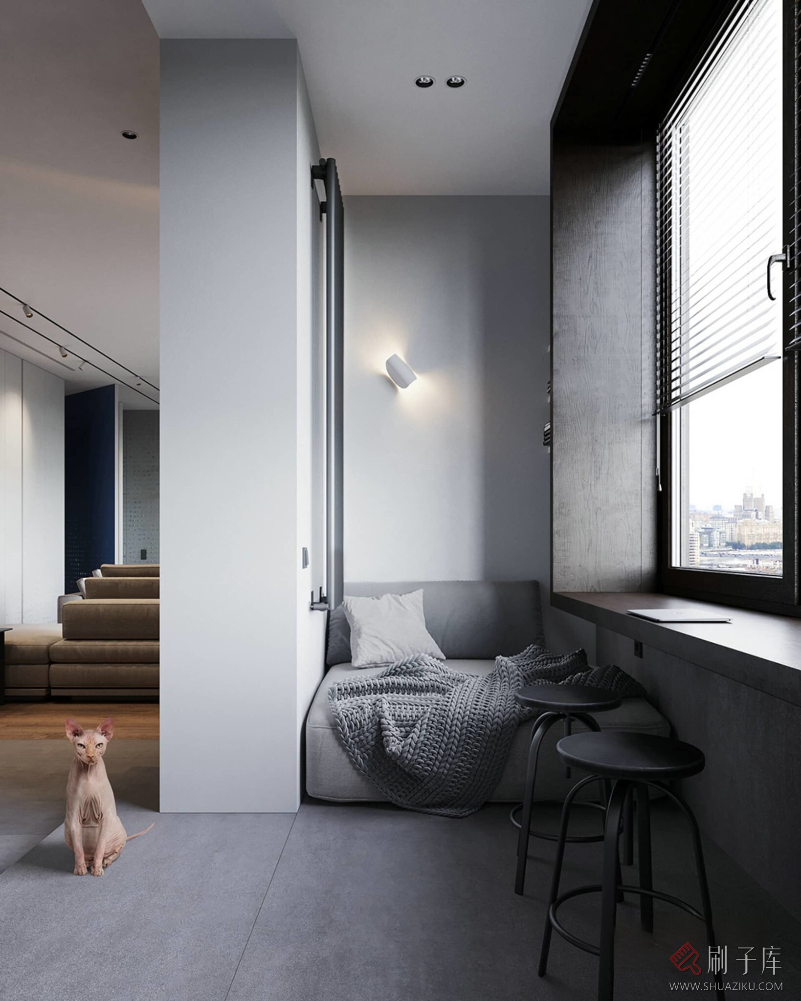 图片[5]-44套高级灰家居案例参考图-刷子库