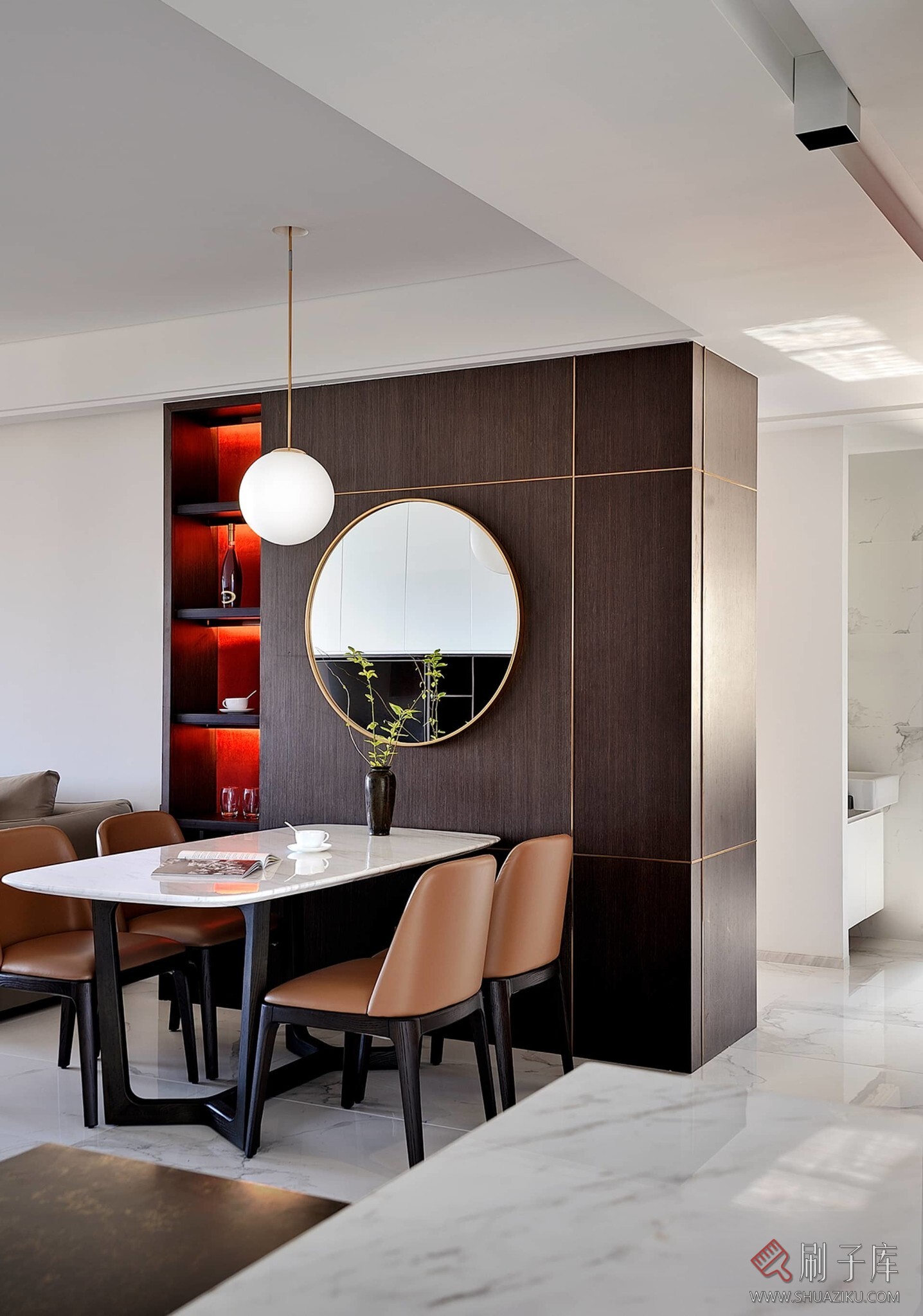 图片[10]-70套家装空间混搭风格案例参考图-刷子库