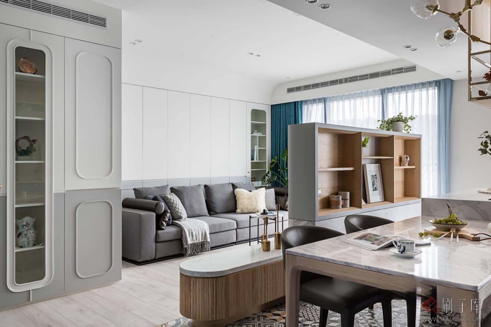 图片[15]-70套家装空间混搭风格案例参考图-刷子库