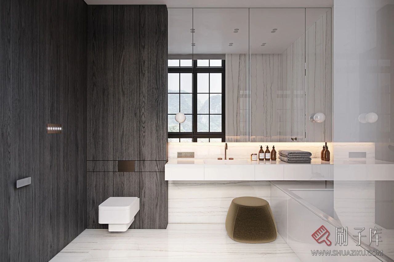 图片[16]-卫生间设计｜100款案例参考-刷子库