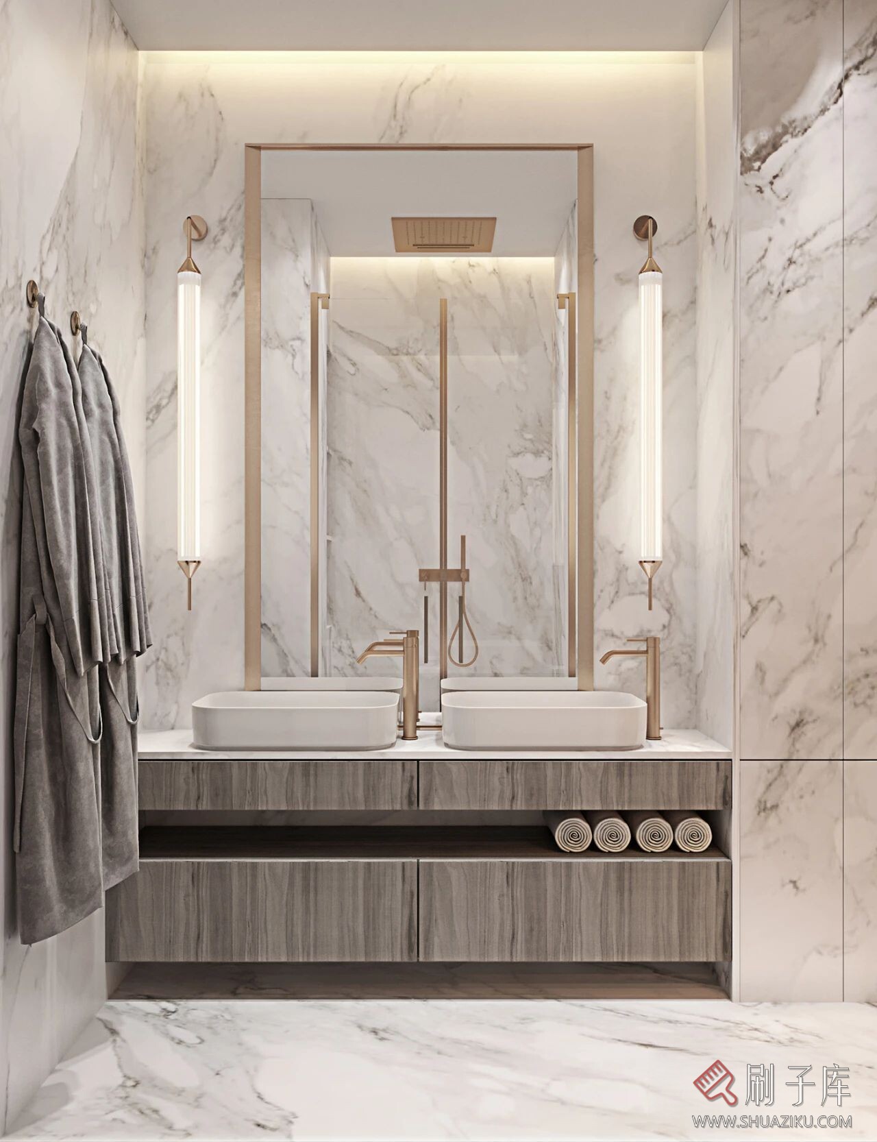 图片[27]-卫生间设计｜100款案例参考-刷子库