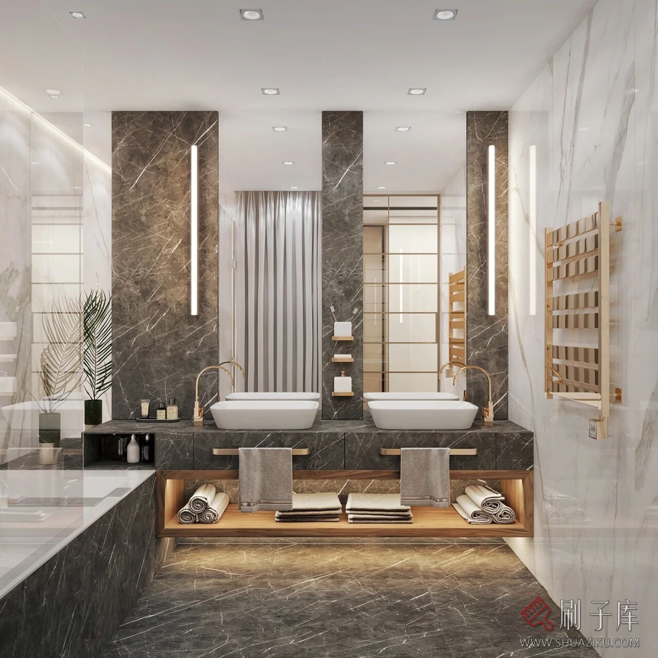 图片[39]-卫生间设计｜100款案例参考-刷子库