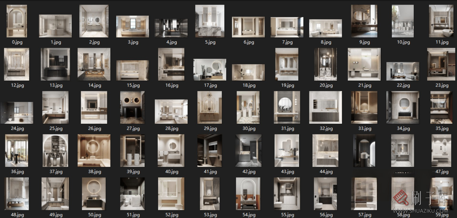 图片[1]-卫生间设计｜100款案例参考-刷子库