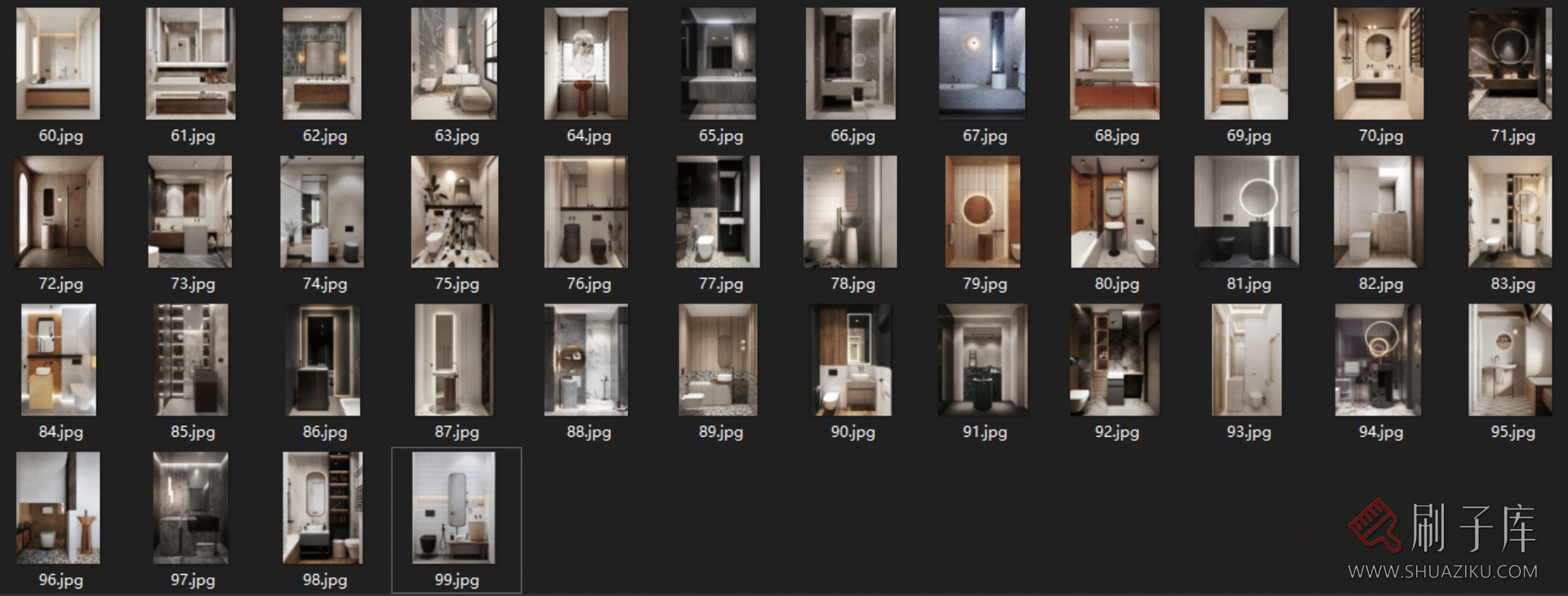 图片[2]-卫生间设计｜100款案例参考-刷子库