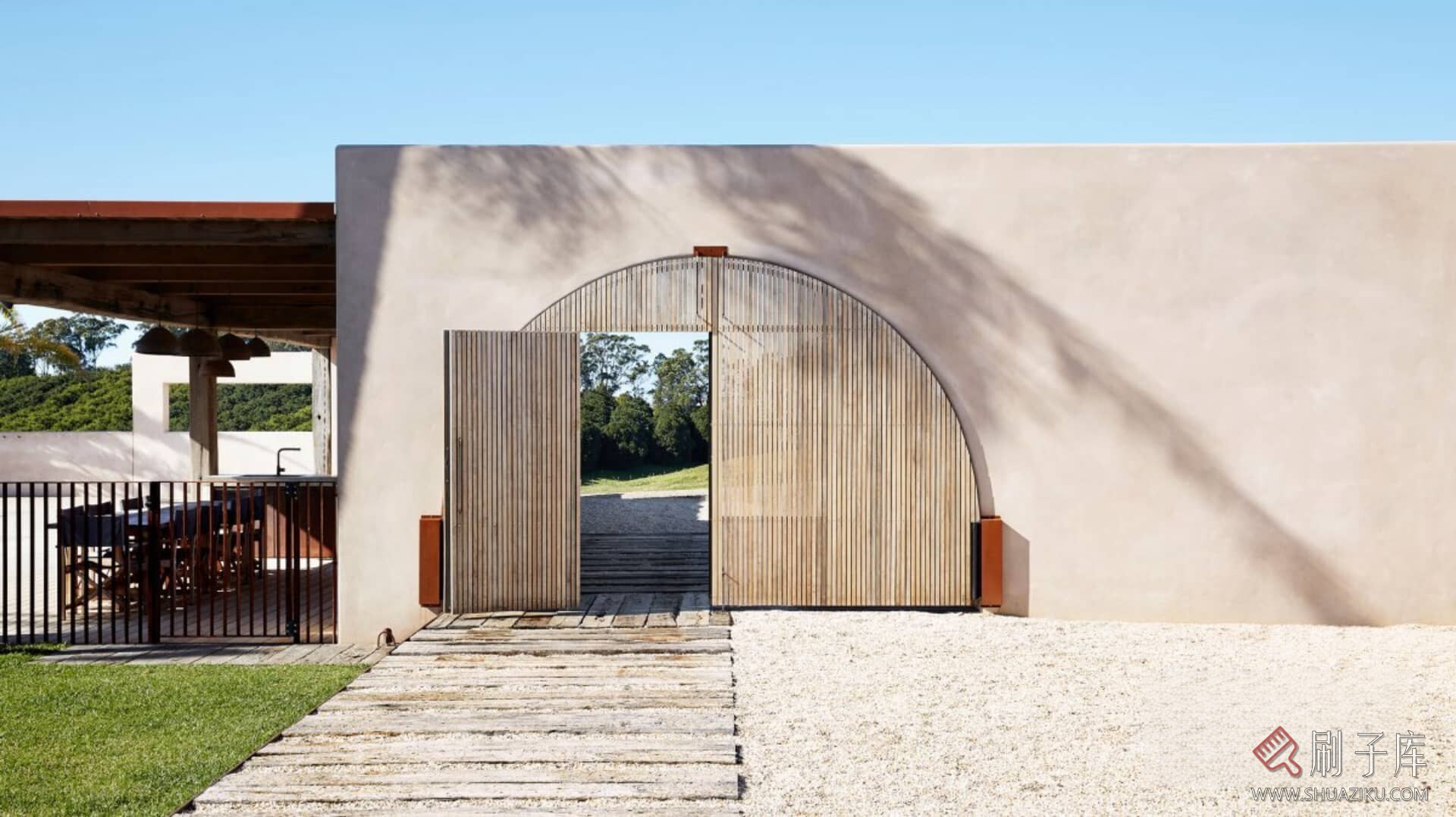 图片[3]-【案例图集】侘寂风（Wabi-Sabi style）丨概念图+住宅别墅设计案例-刷子库