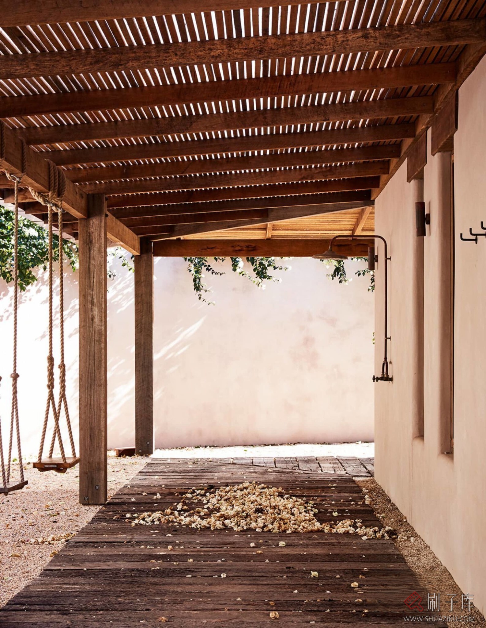 图片[7]-【案例图集】侘寂风（Wabi-Sabi style）丨概念图+住宅别墅设计案例-刷子库