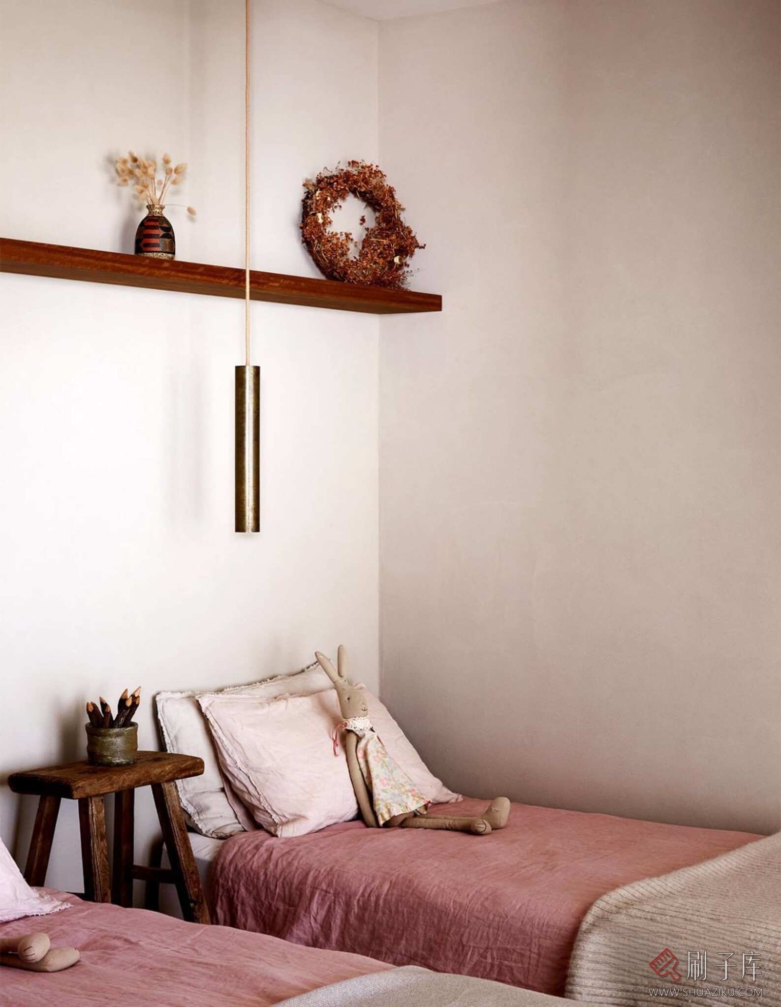 图片[15]-【案例图集】侘寂风（Wabi-Sabi style）丨概念图+住宅别墅设计案例-刷子库