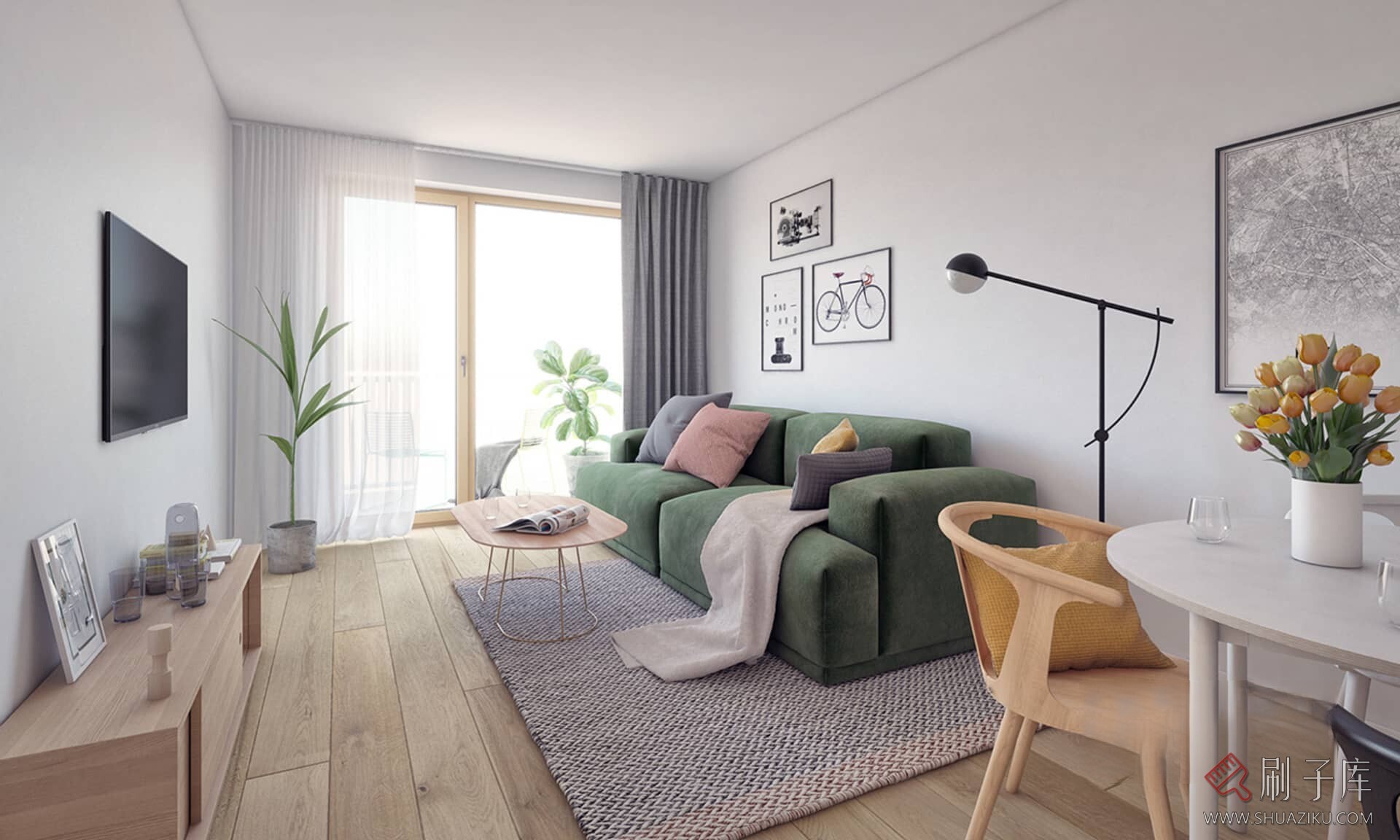 图片[15]-【高逼格客厅案例合集】客厅设计参考图 2200+张-刷子库