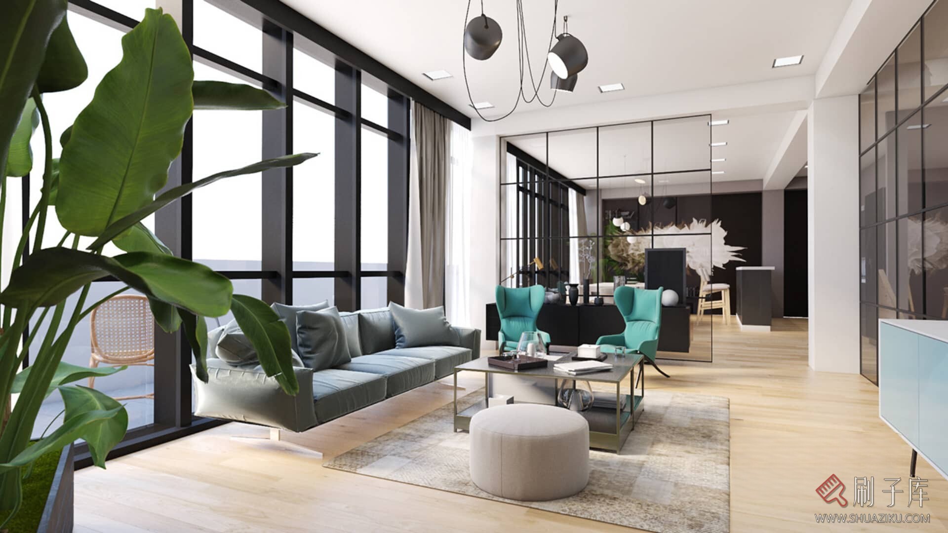 图片[16]-【高逼格客厅案例合集】客厅设计参考图 2200+张-刷子库