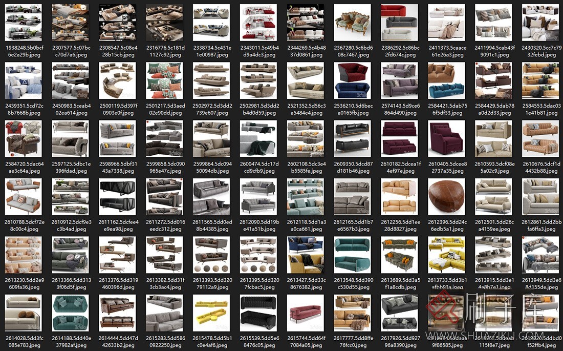 图片[10]-3dsky模型沙发858个-刷子库