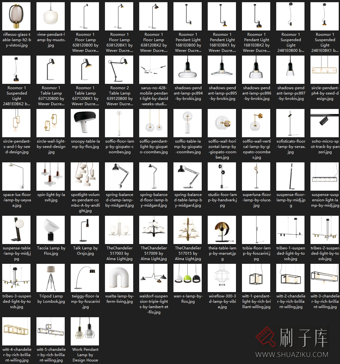 图片[3]-单体3D模1910组模型含贴图-刷子库