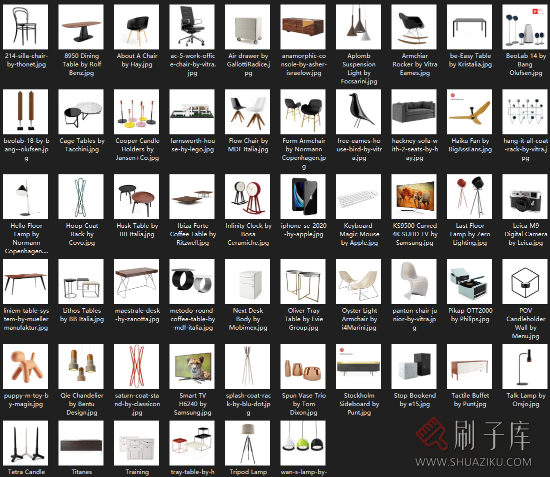 图片[7]-单体3D模1910组模型含贴图-刷子库