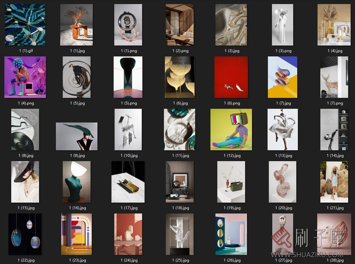 图片[20]-设计师必备灵感氛围图+色彩搭配图 25000张高清大图-刷子库