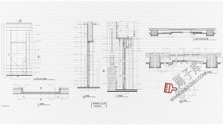 图片[6]-酒店空间CAD节点大样图立面图库工装室内施工工艺深化图纸施工图-刷子库