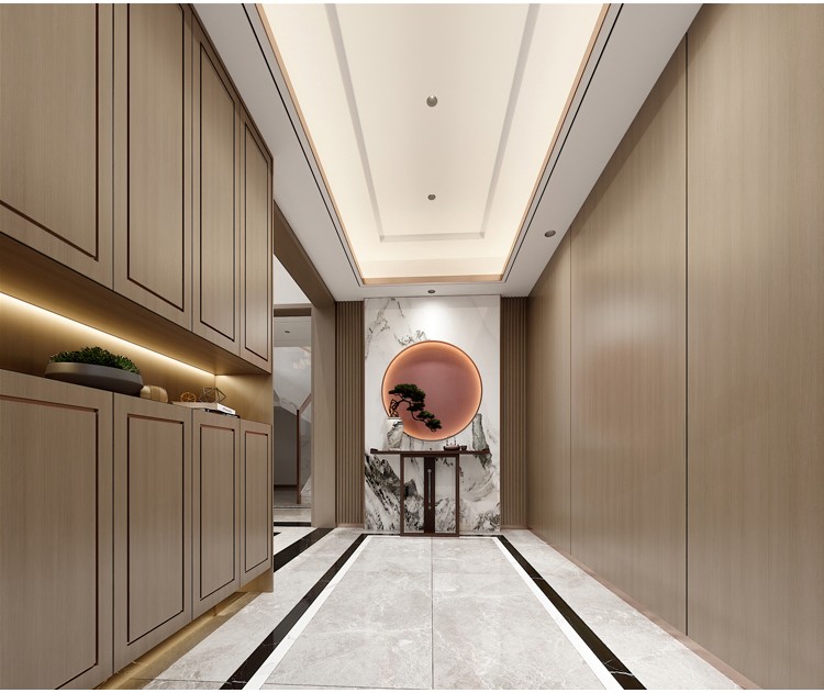 图片[1]-别墅室内家装装修设计方案CAD施工图效果图平面图立面图素材图纸-刷子库