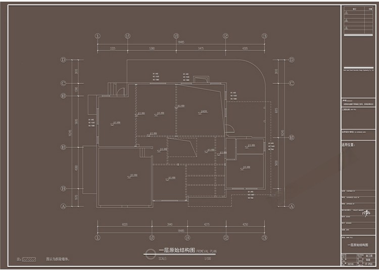 图片[22]-别墅室内家装装修设计方案CAD施工图效果图平面图立面图素材图纸-刷子库