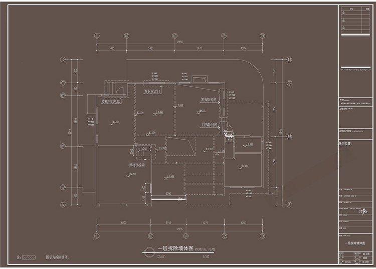 图片[23]-别墅室内家装装修设计方案CAD施工图效果图平面图立面图素材图纸-刷子库
