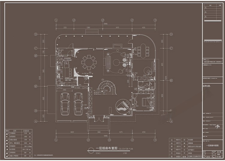 图片[30]-别墅室内家装装修设计方案CAD施工图效果图平面图立面图素材图纸-刷子库