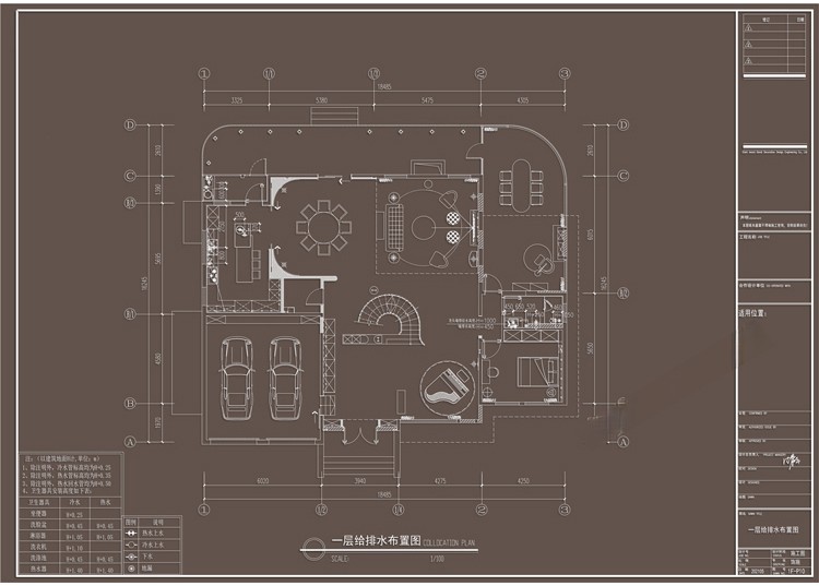 图片[31]-别墅室内家装装修设计方案CAD施工图效果图平面图立面图素材图纸-刷子库