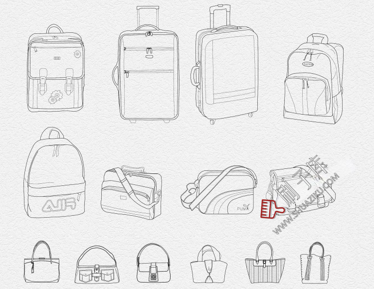 图片[13]-工装商装商业办公餐饮空间健身设备施工平面图块家具cad图库模块-刷子库