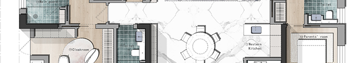 图片[16]-最新室内户型平面方案合辑！！（含彩平源文件）-刷子库