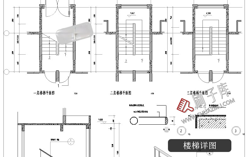 图片[3]-建筑设计院CAD通用详图节点大样图楼梯地面屋面钢结构施工图素材-刷子库
