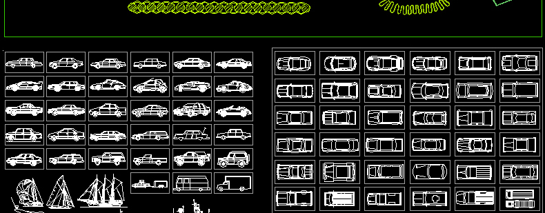 图片[41]-园林景观设计CAD植物图块人物平面立面铺装拼花施工图库图例素材-刷子库
