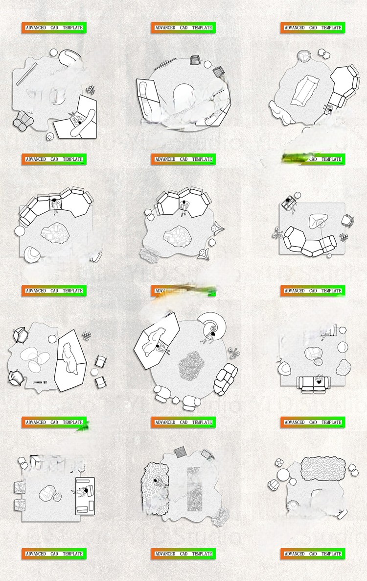 图片[20]-网红家具cad图库集合版本-刷子库