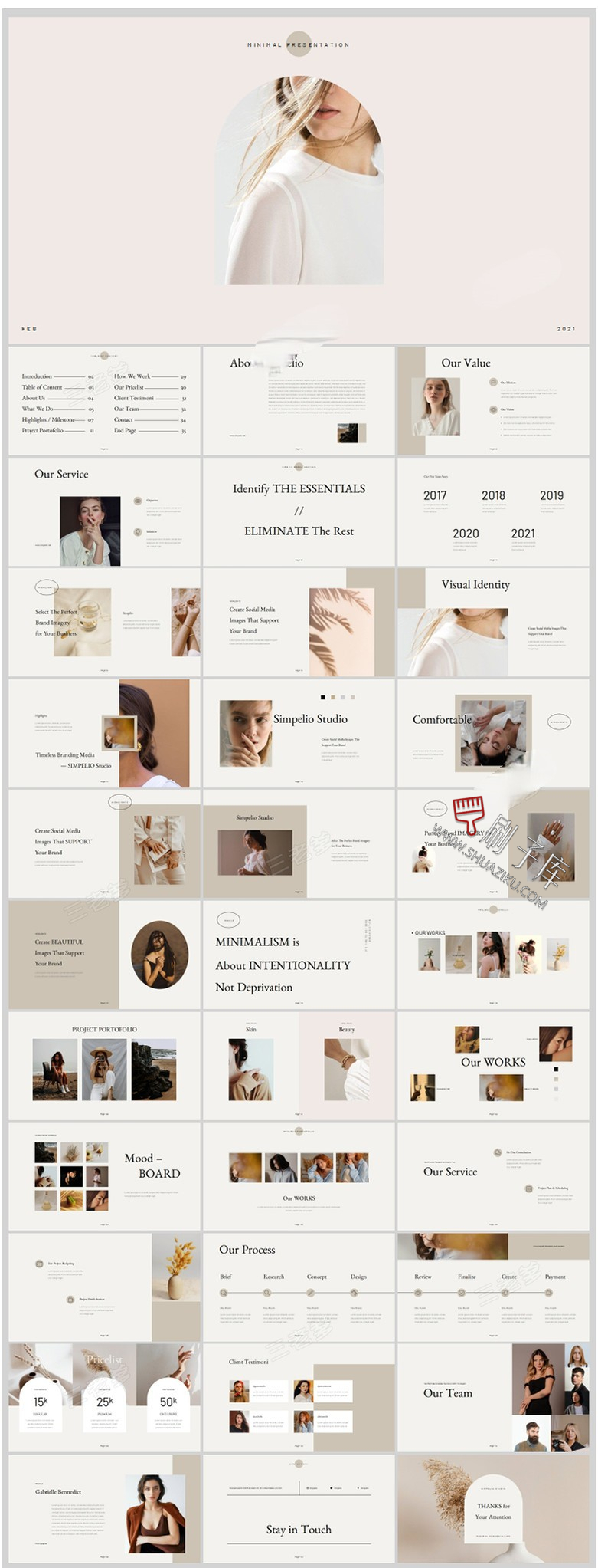 图片[12]-十二系-室内高端设计侘寂奶油风PPT模板排版方案汇报家居简约风格素材库-刷子库