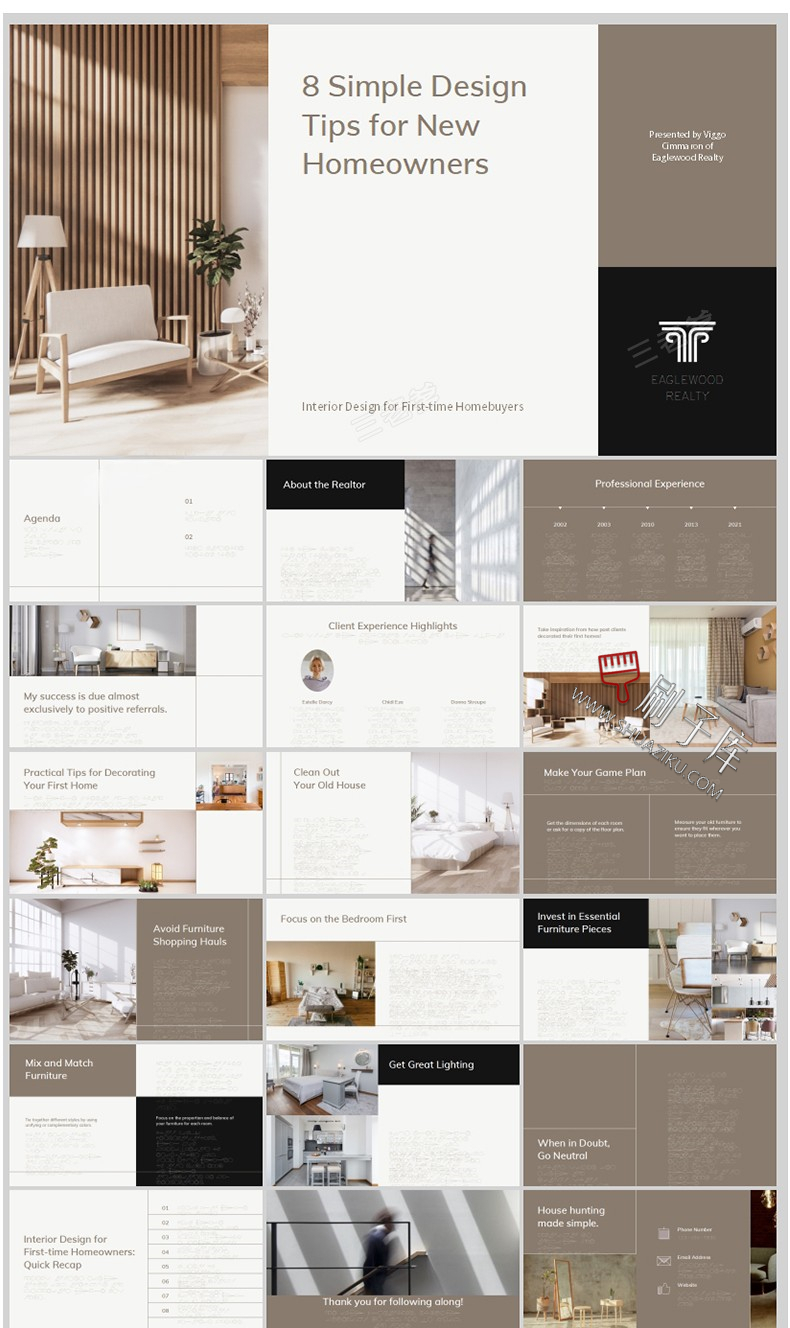 图片[15]-十二系-室内高端设计侘寂奶油风PPT模板排版方案汇报家居简约风格素材库-刷子库
