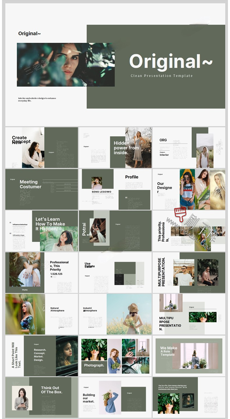 图片[20]-十二系-室内高端设计侘寂奶油风PPT模板排版方案汇报家居简约风格素材库-刷子库