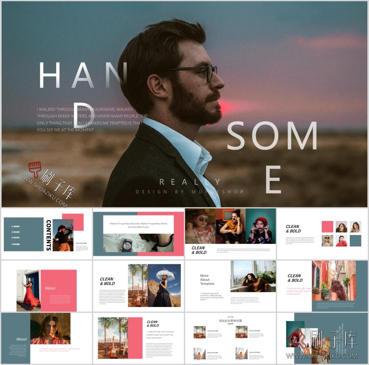 图片[41]-复古撞色系高级感PPT合集（68套）-刷子库