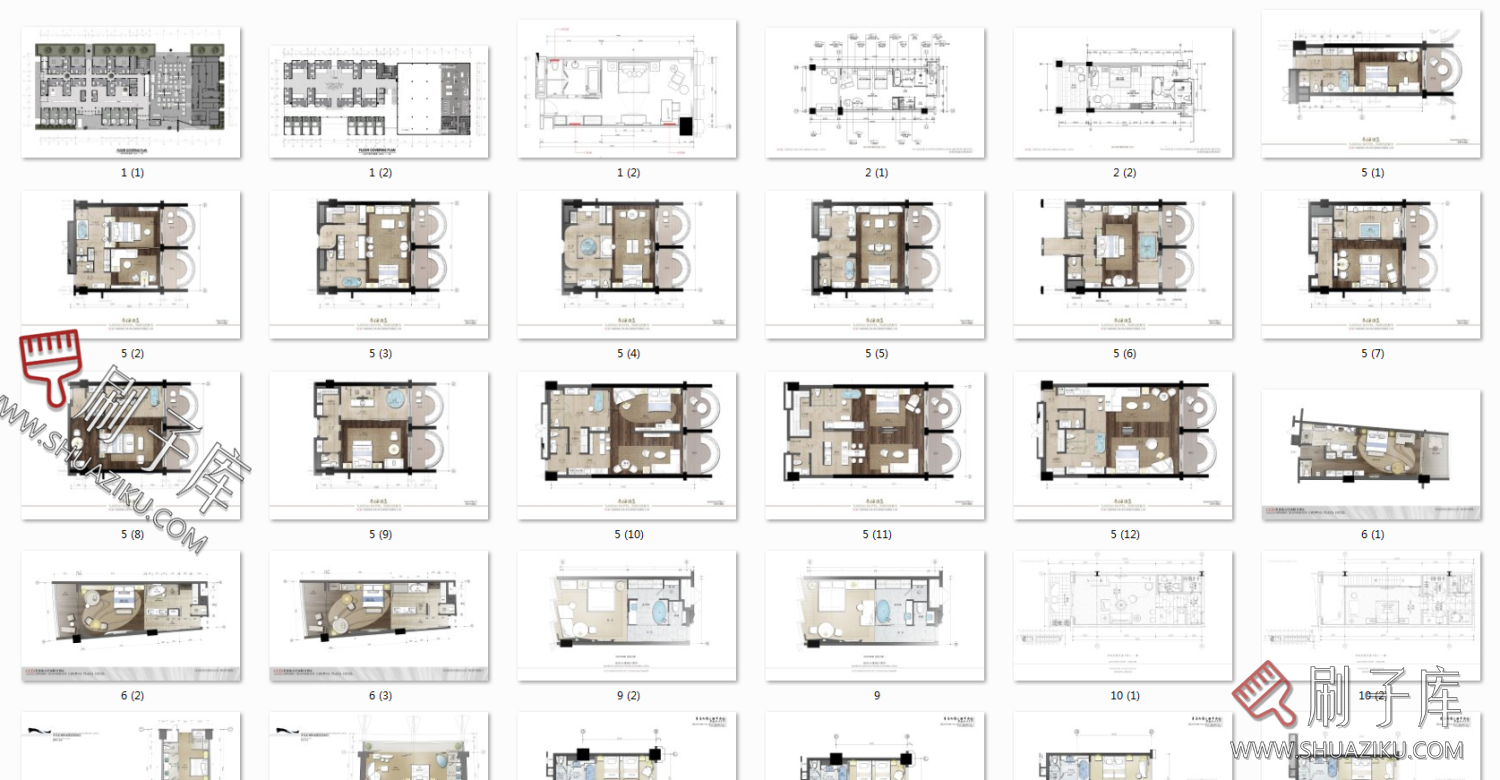 图片[18]-九大类商业空间平立面布置方案合集-刷子库