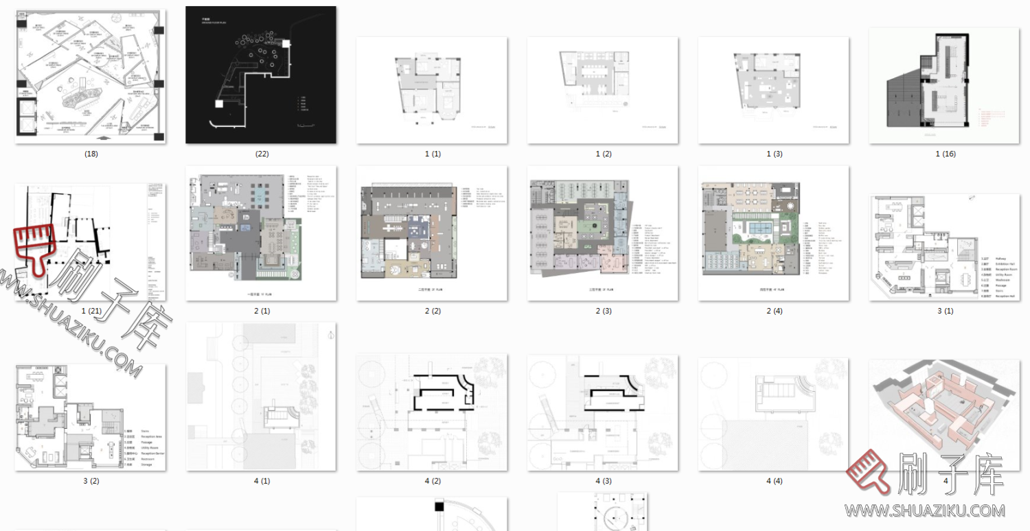 图片[30]-九大类商业空间平立面布置方案合集-刷子库