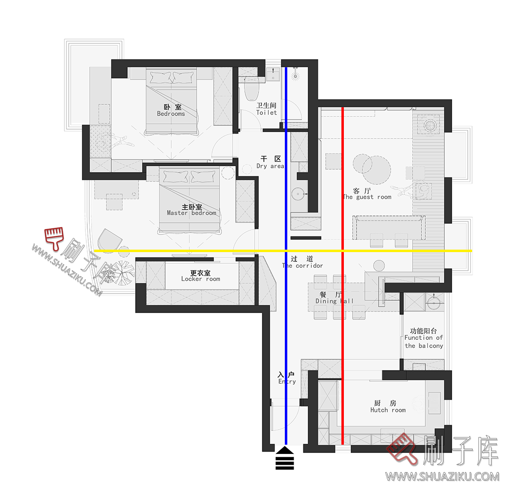 图片[12]-私宅-公寓-一至四居室空间平面图合集（945张）-刷子库