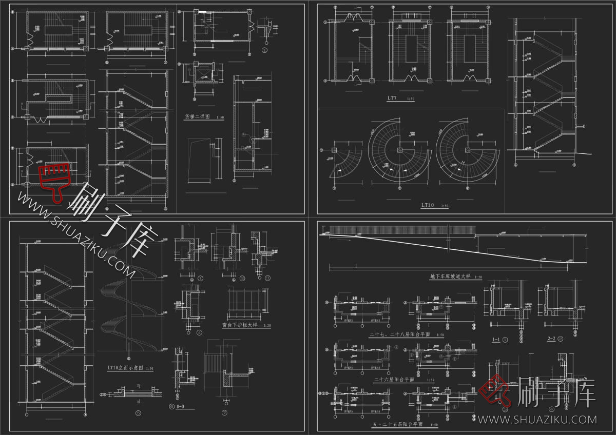 图片[5]-22种大样分类全覆盖CAD收口节点图库（家装+工装）-刷子库