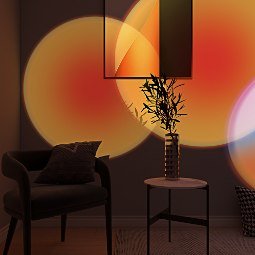 网红夕阳破晓落日灯-刷子库