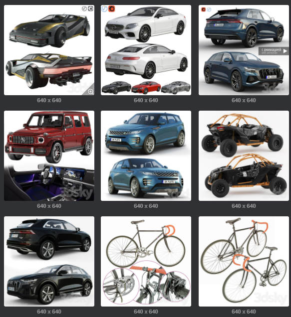 图片[4]-186 款交通工具专业车型-刷子库