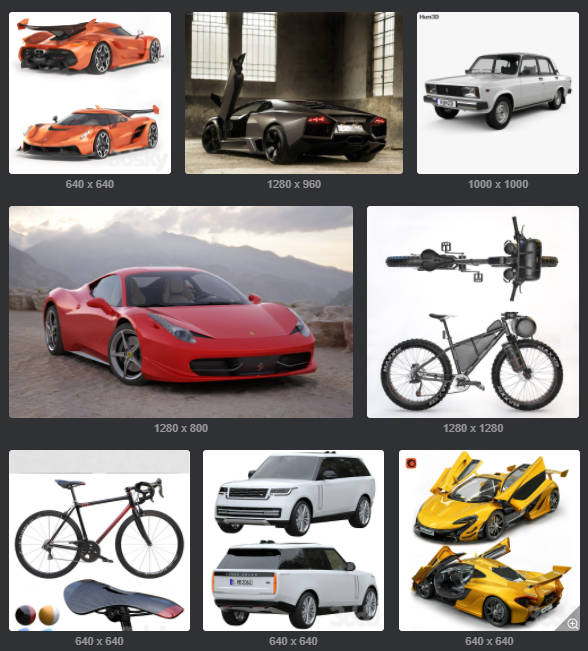 图片[14]-186 款交通工具专业车型-刷子库