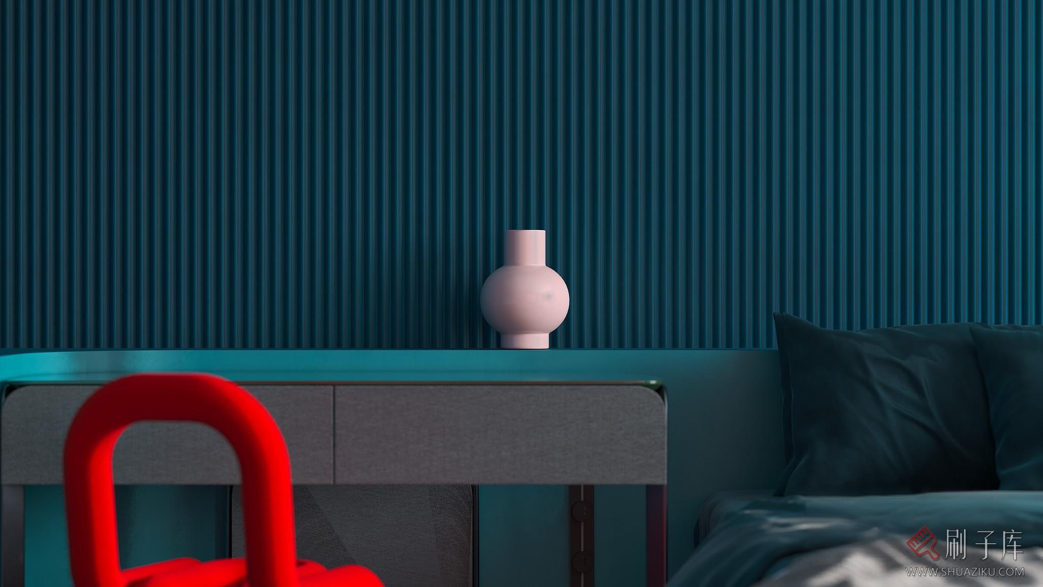 图片[11]-单身公寓客餐厅写实场景-刷子库